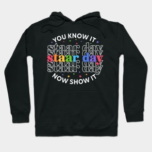 Groovy You Know It Now Show It Testing Day  Kids Funny Hoodie